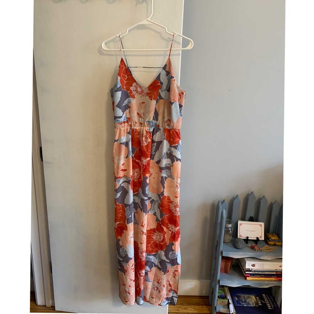 LOFT Floral Maxi Dress | size 6P